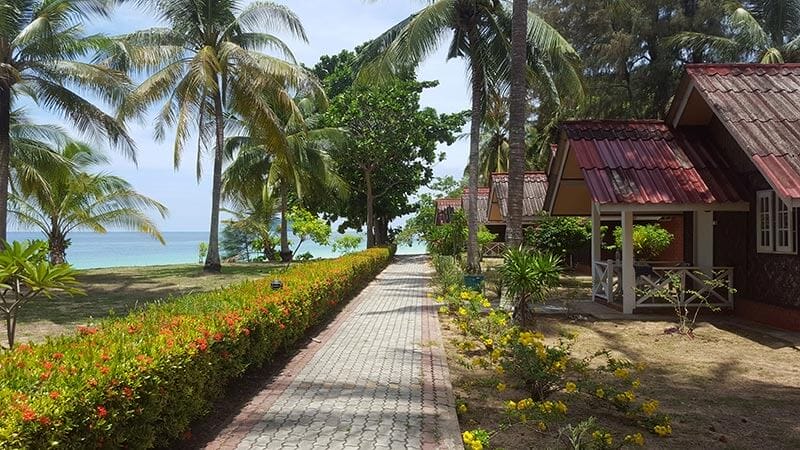 Pansand Resort on Koh Bulon Le - Thailand