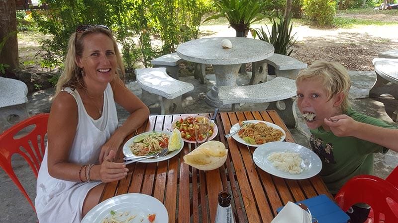 Lunch on Koh Bulon Le - Thailand