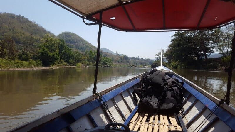 Adventurous boat ride from Thaton to Chiang Rai on the Kok River