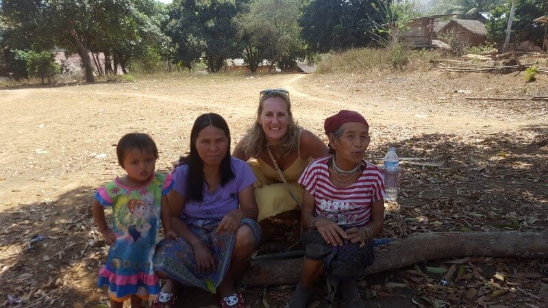 Tribal Villagers on the Kok River