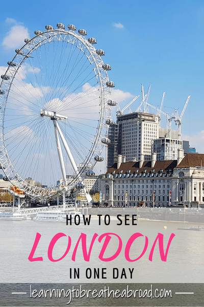 How to See London in One Day