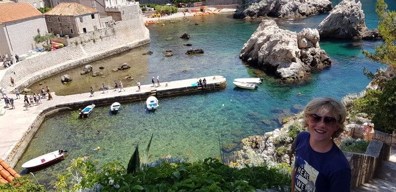 View from Fort Lovrijenac, Dubrovnik, Croatia