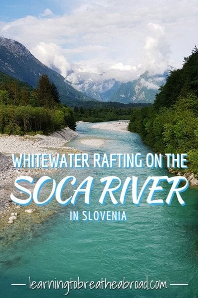 Whitewater Rafting on the Soca River in Slovenia
