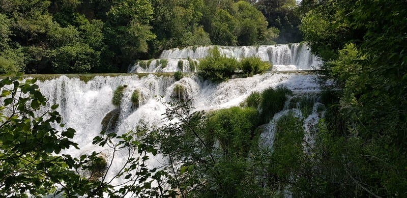 Skradinski Buk waterfall at Krka National Park in Croatia