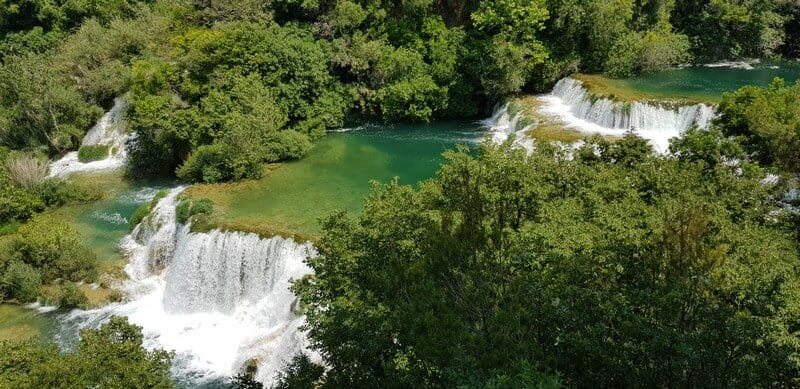 Skradinski Buk waterfall at Krka National Park in Croatia