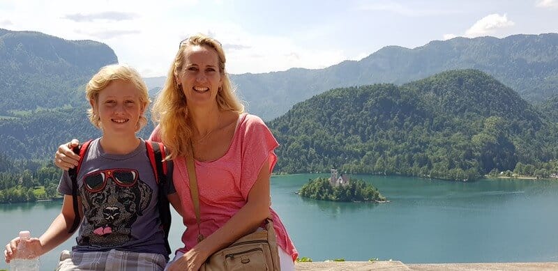 Things to do in Lake Bled: View of Lake Bled from Bled Castle