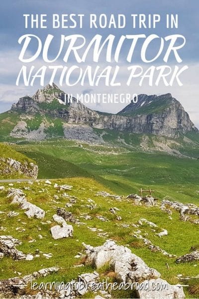 The best road trip in the Durmitor National Park in Montenegro