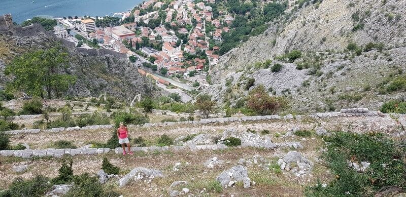 Hiking the Ladder of Kotor