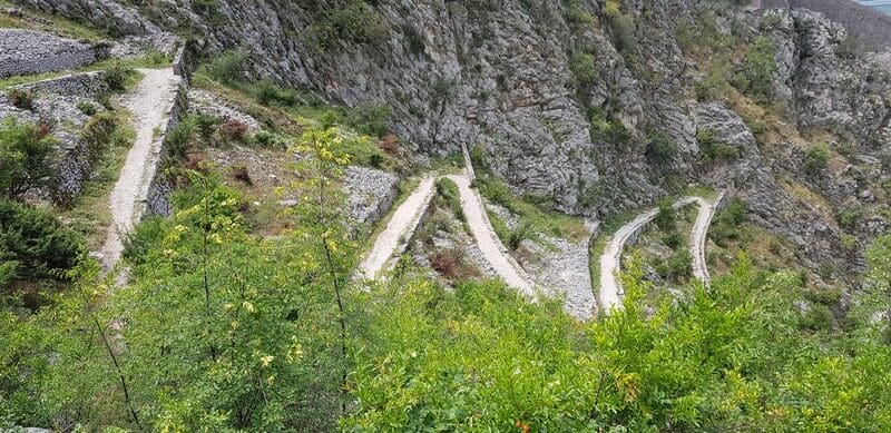 Hiking the Ladder of Kotor in Montenegro