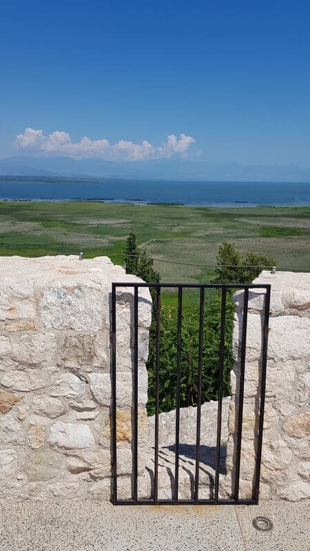 View of Lake Skadar from Besac Fortress viewpoint