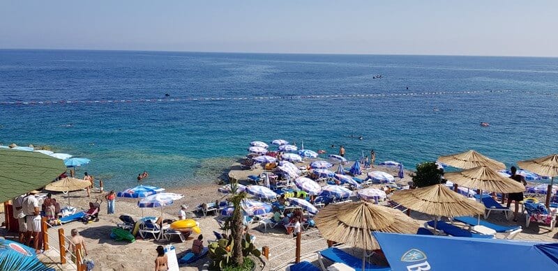 Ploce Beach in Montenegro