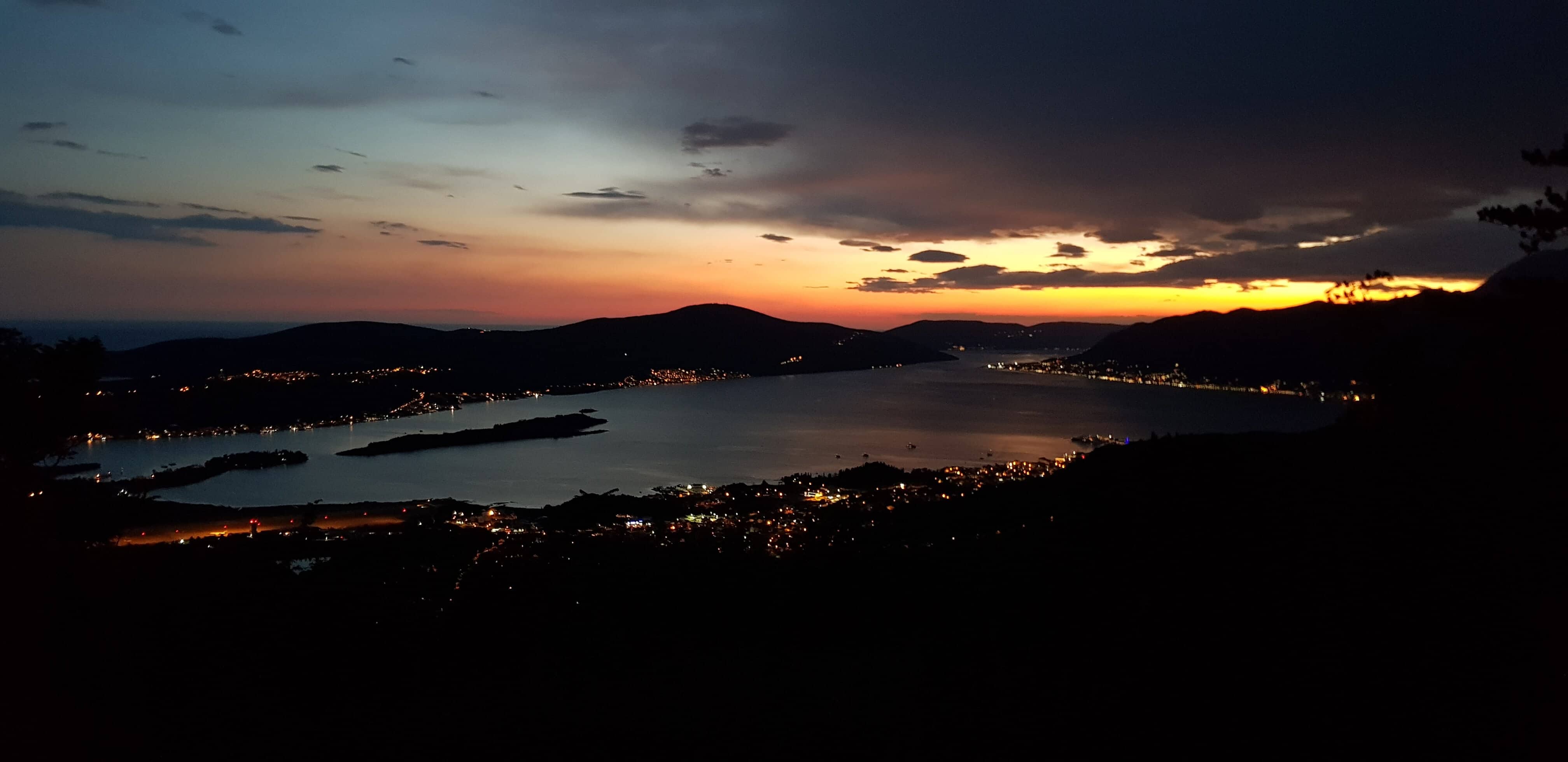 Hiking the Vrmac ridge on the Vrmac Peninsula