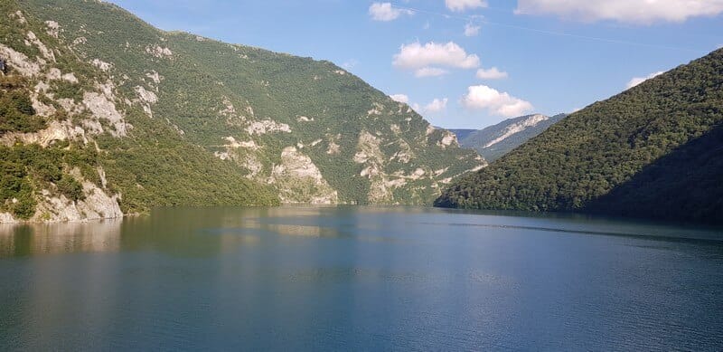 Pluzine: Piva Lake, Piva River