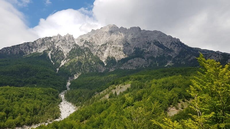 Valbone to Thethi hike: Thethi Mountains in Albania