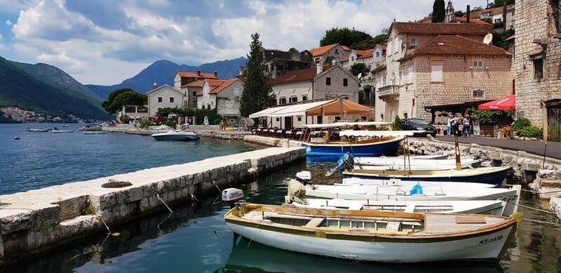Best places to visit in Montenegro: Perast