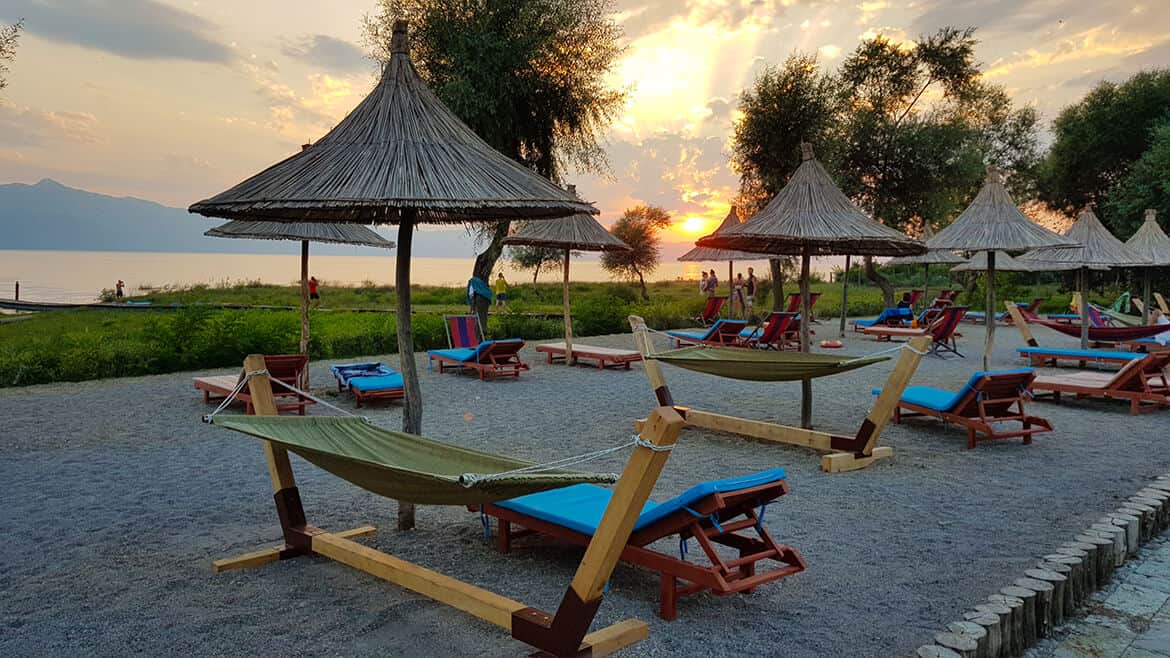 Camping in Albania: Lake Shkodra Resort