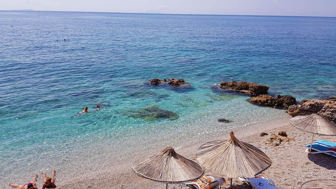 4 Week Albania Itinerary: Dhermi Beach