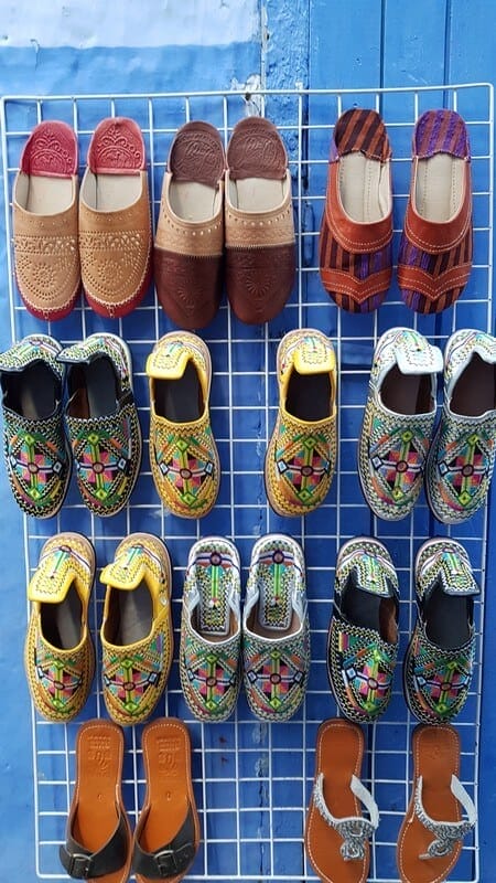 Things to buy in Chefchaouan - Shoes