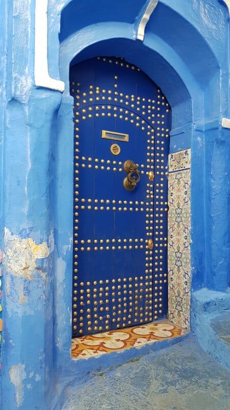 Blue doors in Chefchaouan