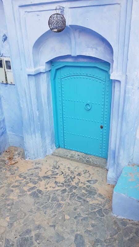 Things to see in Chefchaouan in Morocco - Blue doors