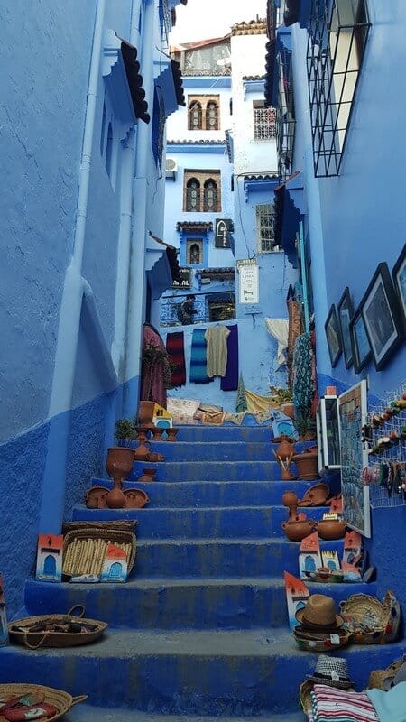 Chefchaouan Morocco: Meandering alleyways