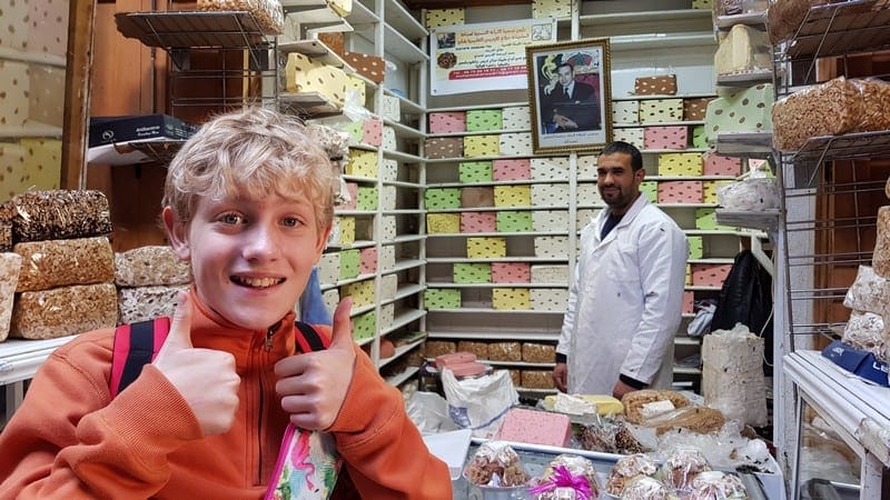Tour of Fes medina: Nougat