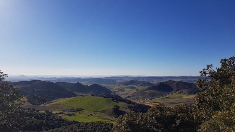 Stunning scenery: mountains