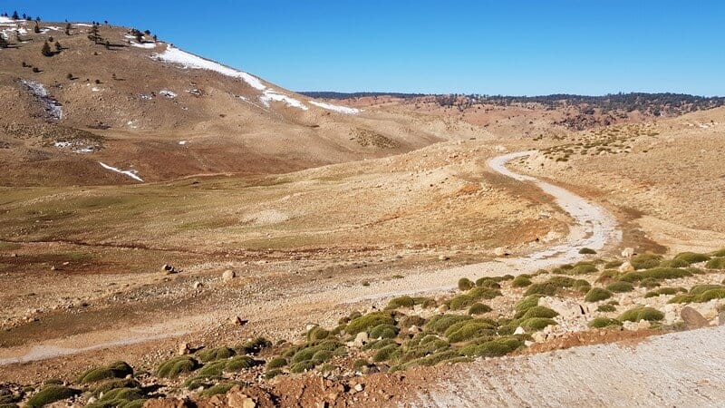 Middle Atlas to High Atlas Mountains: dramatic scenery