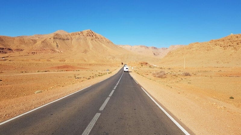 Ziz Gorge: Heading up to the plateau