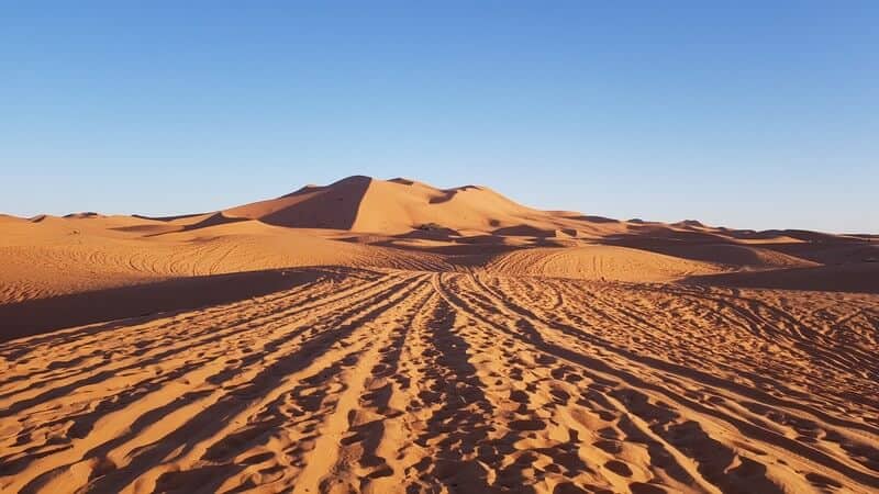 Merzouga Morocco: sand dunes