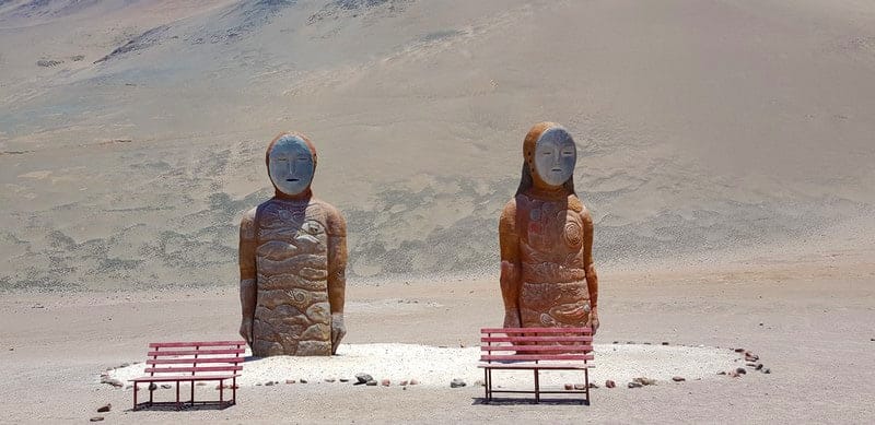 Singing Statues in Atacama desert