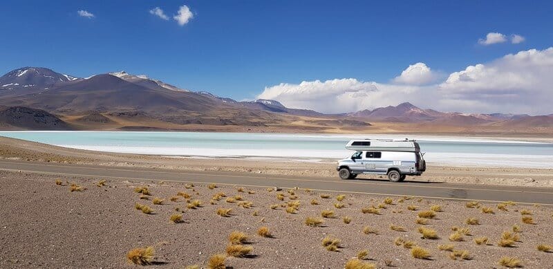 Lake Tuyaito in San Pedro de Atacama