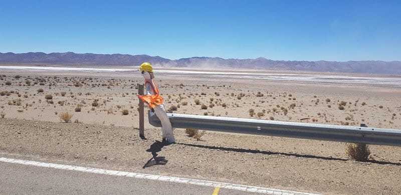 roadwork mannequins in argentina