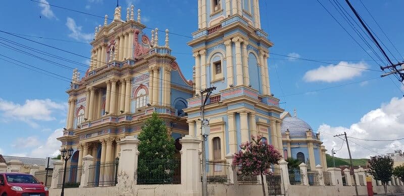 Church in Salta in Northern Argentina