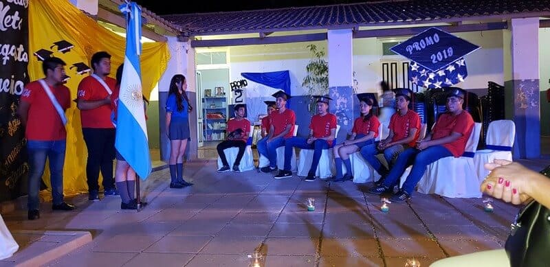 Argentinian Graduation ceremony