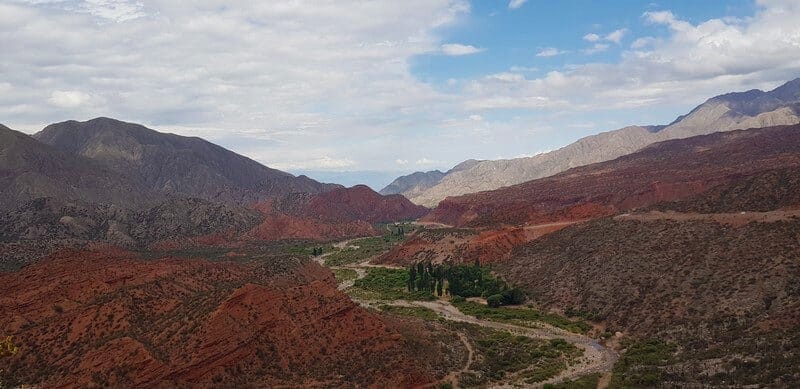 Cuesta de Miranda on Ruta 40