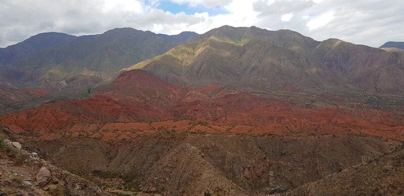 Views from Cuesta de Miranda on Ruta 40