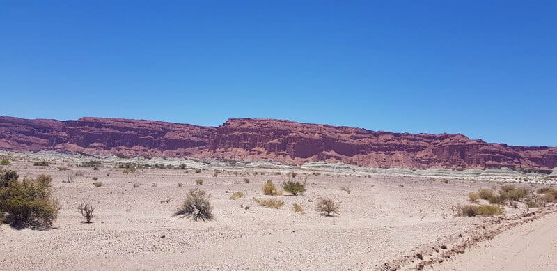 The Red Canyon at Ischigualasto National Park