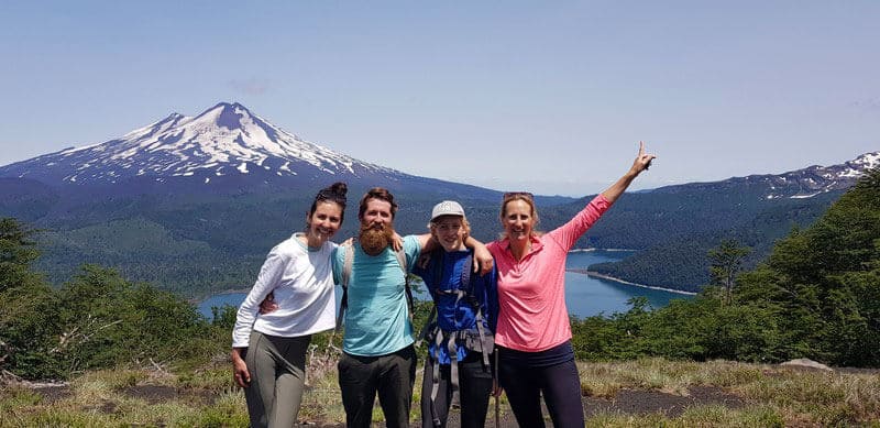 Daisy, Wross, Tai and I on Sierra Nevada Hike