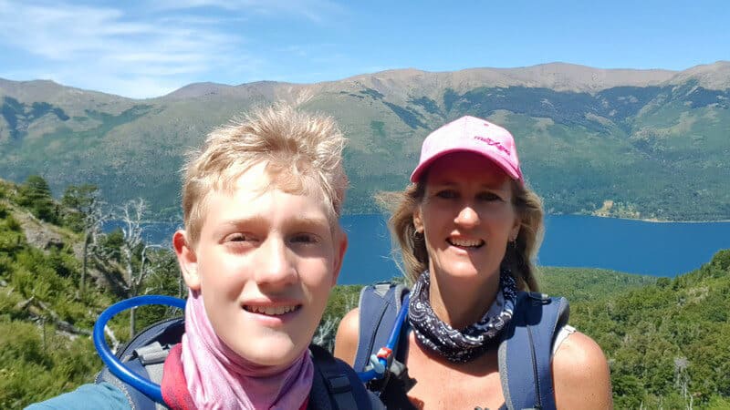 Hike to Refugio Frey in Argentina