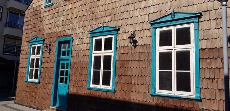 Chilean Architecture in Puerto Varas in Chile