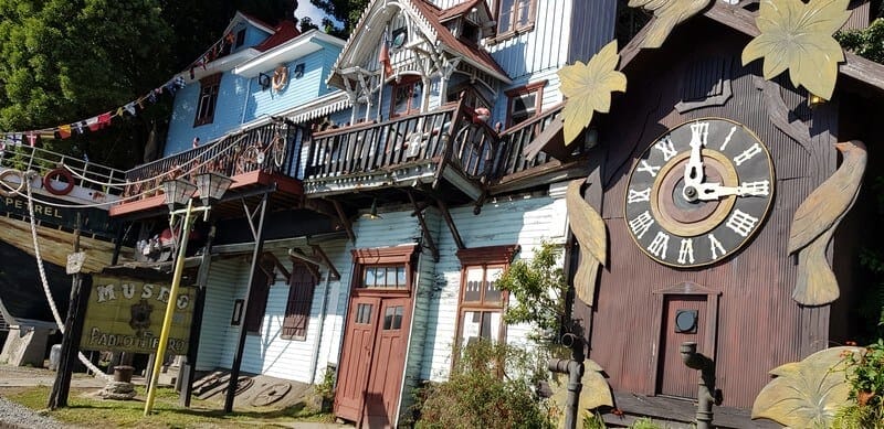 Chilean Architecture in Puerto Varas in Chile