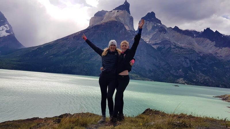 tai and jeanne in torres del paine national park
